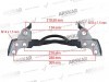 Caliper Carrier - 17.5 / 160 820 371