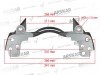 Caliper Carrier - Right - 19.5 / 160 820 384