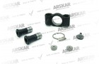 Caliper Shaft Housing & Piston Set - R / 160 840 591