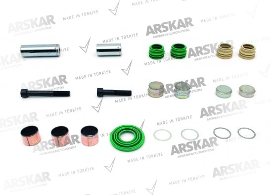 Caliper Boot & Pin Repair Kit / 150 810 058 / 12999738VT, 1723418, 1748132, 2093080, 1505890, 1020777, 3434382700, 3434382701, 10326485, 79787365, 46780