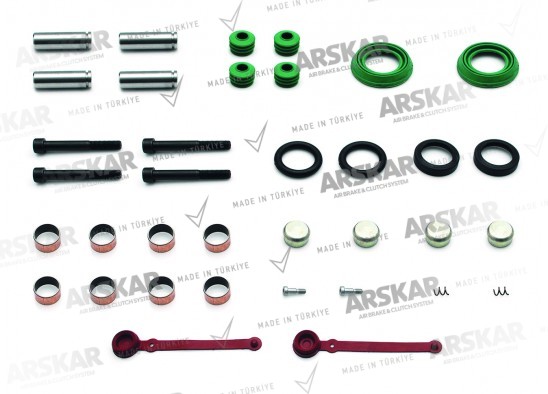 Caliper Pin Repair Kit / 150 810 093 / 12999729VT, 81508006023, N1011015566, 1517354, 11015566, 82139200