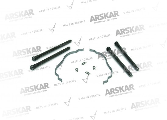 Brake Pad Retainer Repair Kit / 160 840 435 / SJ4022, 5001836607