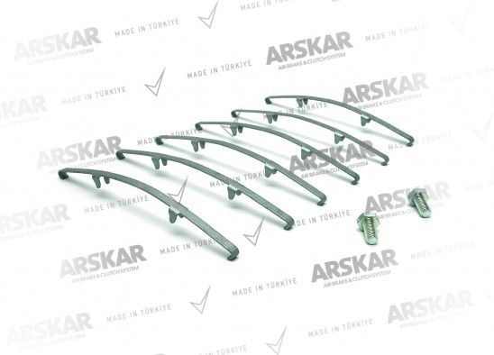 Brake Pad Spring Set / 160 840 463 / MBA108, 5001845969