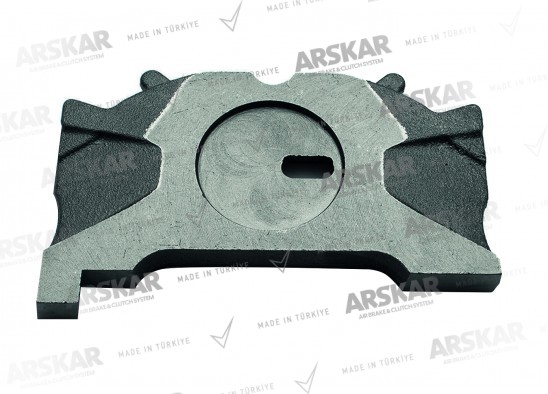 Caliper Brake Lining Plate - L -(With Groove) / 150 810 081