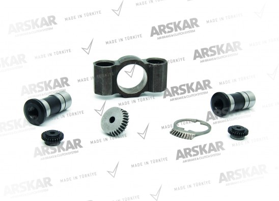 Caliper Shaft Housing & Piston Set - L / 160 840 517