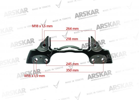 Caliper Carrier - 22.5 / 160 840 677 / 68325994