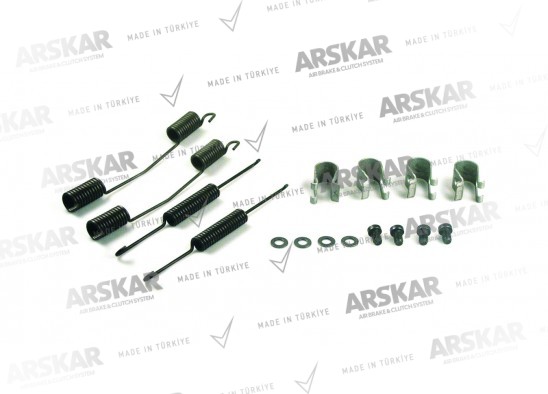 Brake Shoe Return Spring Kit / 220 880 086 / 12999573VT, 93161872, 118690, 1518483, 1518483