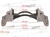 Caliper Carrier -Right- 19.5 / 150 810 371