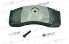 Caliper Brake Lining Plate Set / 150 810 220