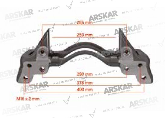 Caliper Carrier - 22.5 / 160 820 381