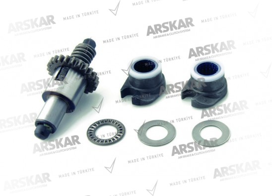 Caliper Adjusting Mechanism Shaft Set / 160 840 353 / MCK1050, 3095646