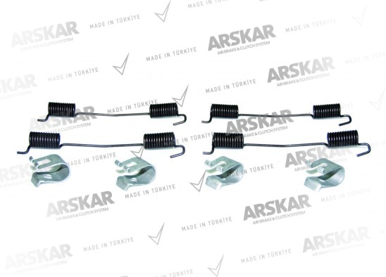 Brake Shoe Return Spring Kit / 220 880 084 / 12999443VT, 93161260, 189252