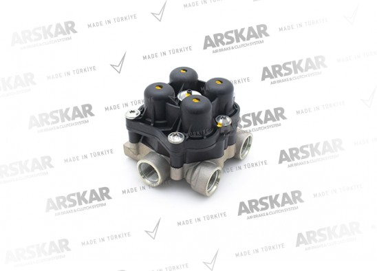 Valve de protection 4 circuits / AK.5804.000.0 / AE4609, 81521516095, 81521516098, 81521516099, 81521516105, 81521516106, 64521516001, 81521519095, 81525156105, 2V5607359