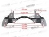 Caliper Carrier -Left- 19.5 - 6 Hole / 150 810 348