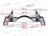 Caliper Carrier - 22.5 / 160 820 380