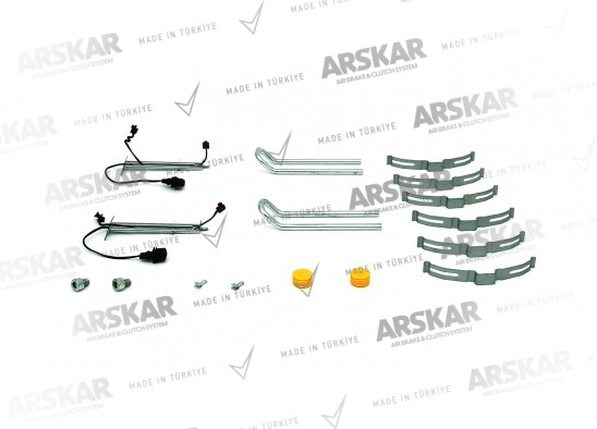 Brake Pad Retainer Repair Kit / 150 810 279