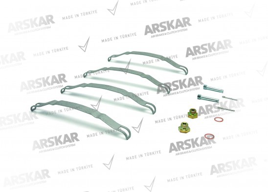 Brake Pad Spring Set / 160 840 395 / MBA100