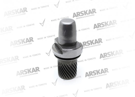 Brake Adjuster Shaft - L / 200 860 002 / ST4023, ST4014, A164061, 68192565, 1892003407231, N2509996057, 8603391, 1494055, 1694352, 3097099, 3098276, 8550978, 272909, 5001868118, 5006018438, 3346429R91, 3348783R91, 9C462A105AA, 0501210719, 665135, XBU0910, PPMST4014, 613859-13, 653996-13, 9P911107