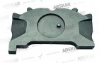 Caliper Brake Lining Plate - L - (With Pin) / 150 810 080