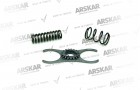 Caliper Intermediate Gear & Spring Set / 160 840 410