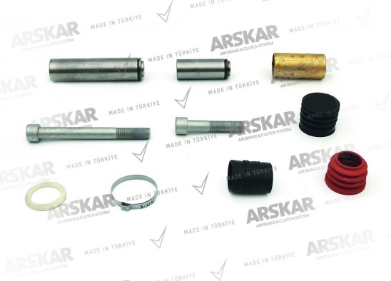 Caliper Pin Repair Kit / 160 820 225 / II328090062, 0501210655, 2121642, SP1037022, 6274200050, 22101331, 89199336424, 85317002100, 85317002200, 41072, 22101331, 0980102880, 0980102570