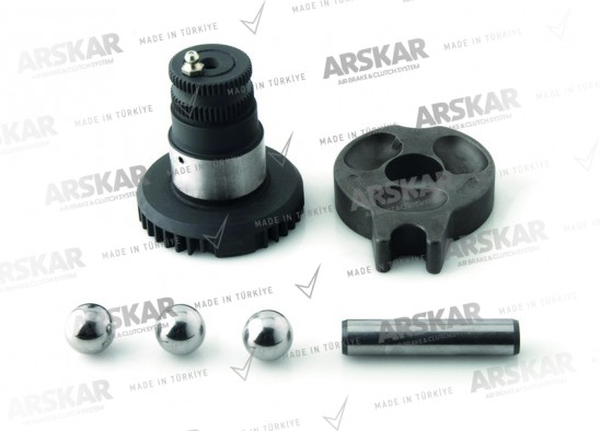 Caliper Spline Shaft Mechanism Set - R / 160 840 297 / MCK1022, MCK1152, 85104828, 69030040, 6553784, CAMCK1152