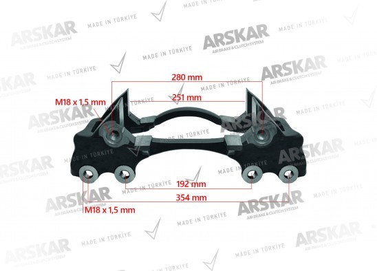 Caliper Carrier - 22.5 / 160 840 683 / 68320814