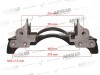 Caliper Carrier - Right - 17.5 / 150 810 367