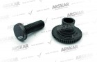 Caliper Adjusting Gear - R / 160 840 007