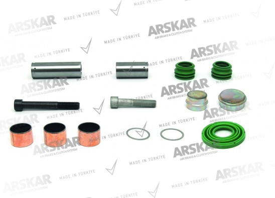 Caliper Boot & Pin Repair Kit / 150 810 012 / 12999776, 6402259212, 2093081, 2198529, 2396937, 21457165, 85105655, 85108166, 1628065, 5001866626, 503512819, 1068119, 1104514, SCB1068119, 6500700, 3434382800, 50340001, 51239, S-32676-4