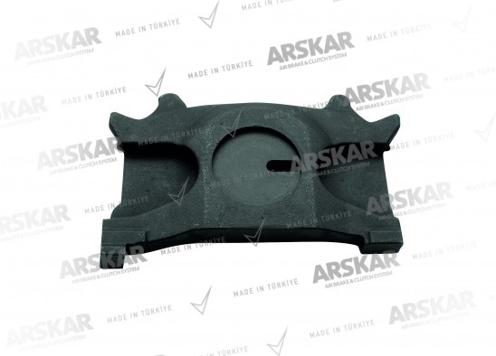 Caliper Brake Lining Plate - L / 150 810 173 / 6403229312-L, 81508226041, P3093000480