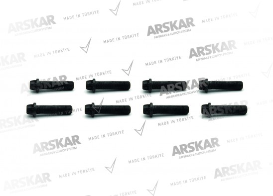 Kaliper Kapak Cıvatası Takımı  / 160 840 642